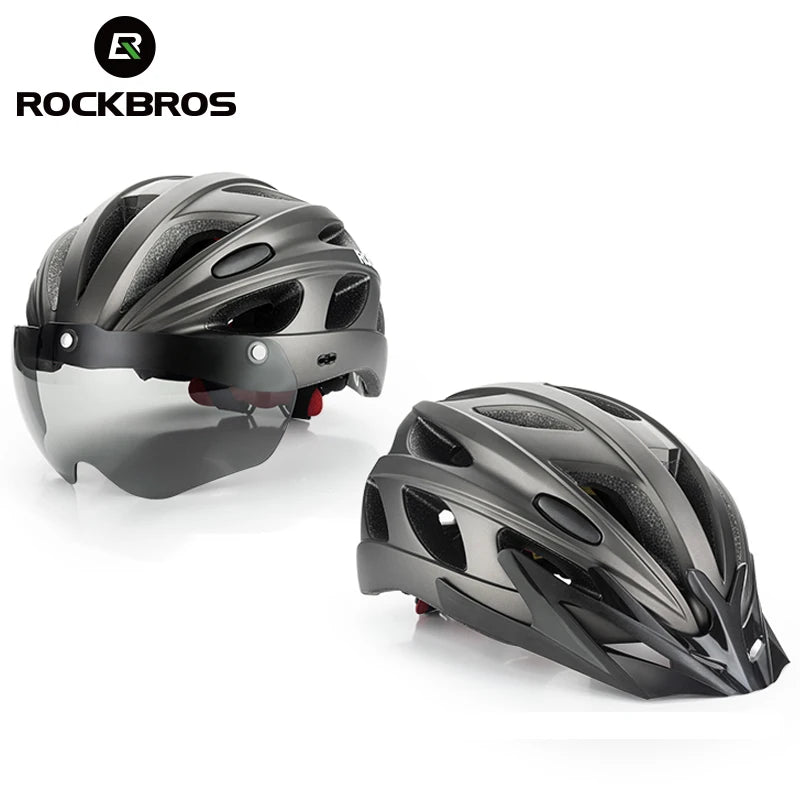 ROCKBROS Bike Helmet EPS Integrally-molded Breathable Lightweight Cycling Safety Helmet Men Women MTB Road Bicycle Helmet - Kathy's Sporting Goods