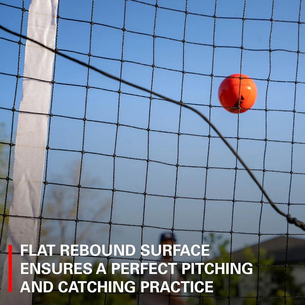 Rukket Pitch Back Baseball/Softball Rebounder | Pitching and Throwing Practice Partner | Adjustable Angle Pitchback Trainer - Kathy's Sporting Goods