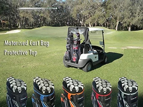 Generation 2 Organizer Golf Cart Bag with 14 Way Head Lock Anti Rattle Divider Top - Kathy's Sporting Goods