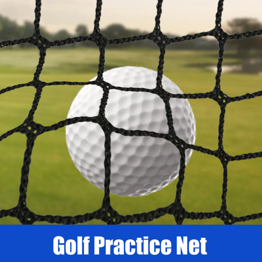 Golf Practice Net 3 * 3m Black Sports Practice Barrier Net Durable High Impact Net Professional Golf Training Aid - Kathy's Sporting Goods