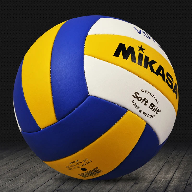 MIKASA Volleyball VST560 Size 5 PU Fabric Professional Competition Student Training PU Soft Touch Volleyball - Kathy's Sporting Goods