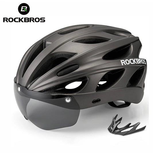 ROCKBROS Bike Helmet EPS Integrally-molded Breathable Lightweight Cycling Safety Helmet Men Women MTB Road Bicycle Helmet - Kathy's Sporting Goods