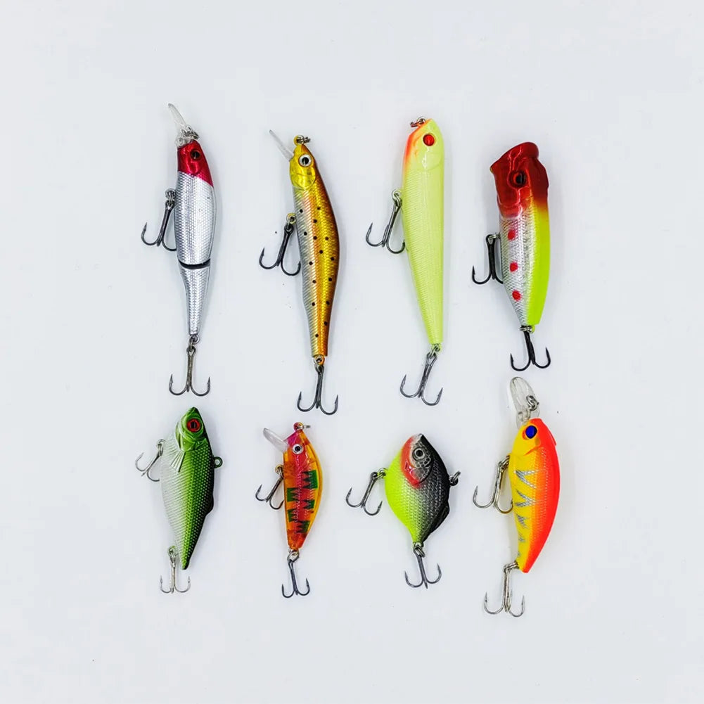 Christmas Countdown 24 Days Fishing Set with Spoons Minnow Crankbait 2024 Fishing Advent Calendar Christmas Gifts for Men