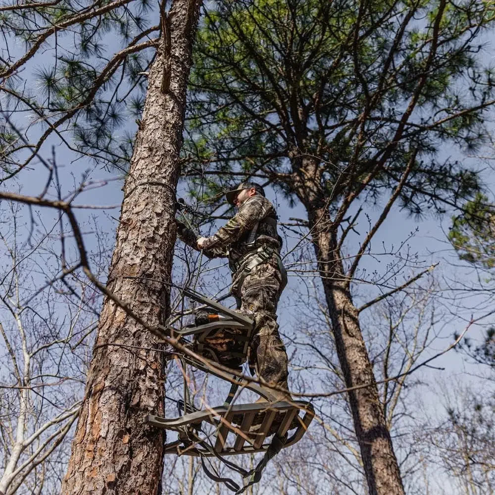 Treestands OpenShot SD Climbing Treestand, Mossy Oak - Kathy's Sporting Goods