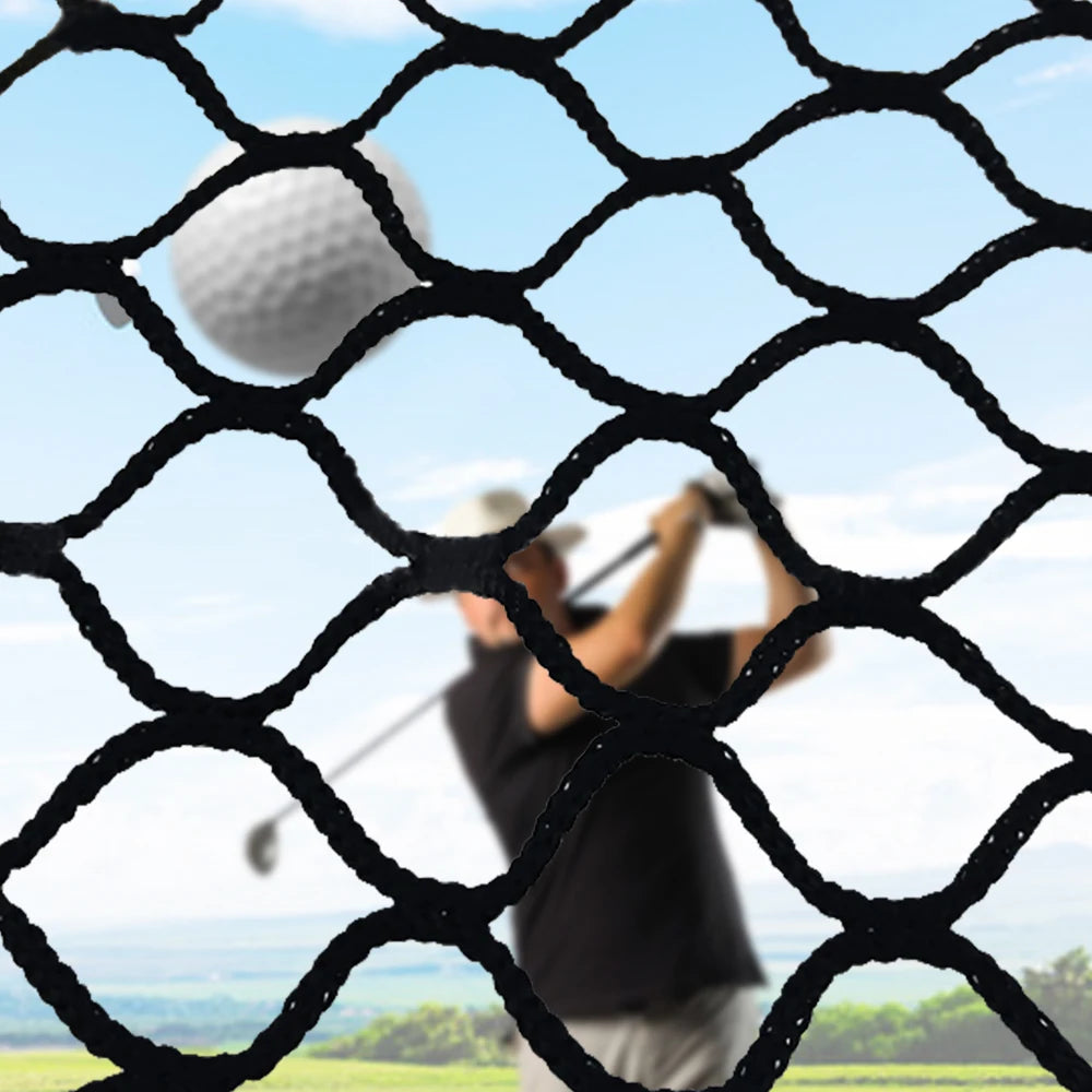 Golf Practice Net 3 * 3m Black Sports Practice Barrier Net Durable High Impact Net Professional Golf Training Aid - Kathy's Sporting Goods