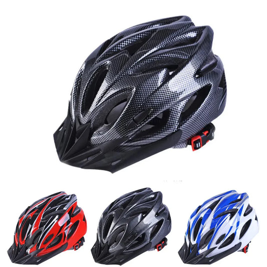 Bicycle Helmet Safety Cycling MTB Adult Mountain Road Bike Adjustable Helmet - Kathy's Sporting Goods