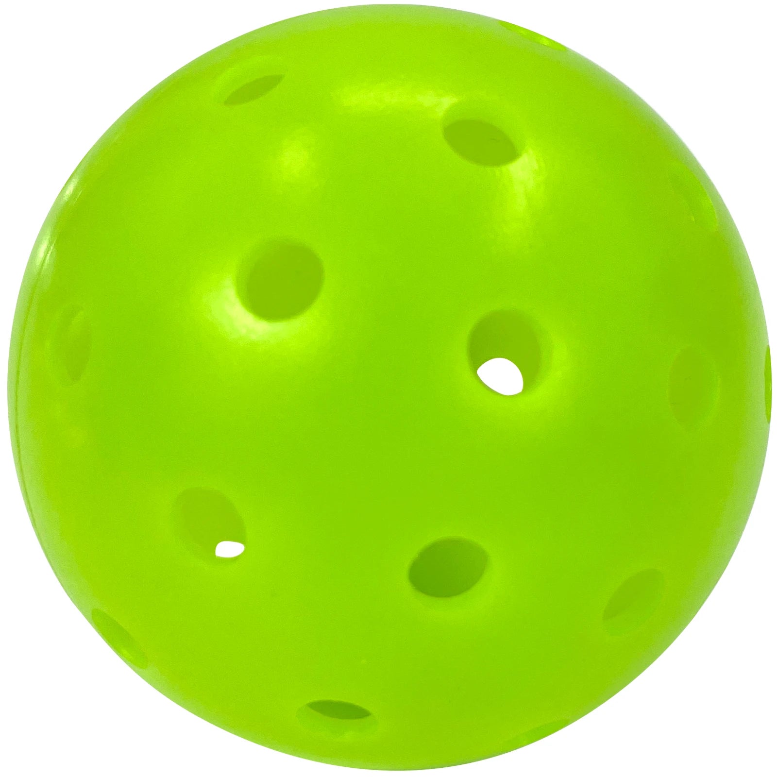 Juciao Competition Ball 40 Hole Outdoor Pickleball Balls Lime Green Pickleballs High Bounce True Flight, Durable - Kathy's Sporting Goods