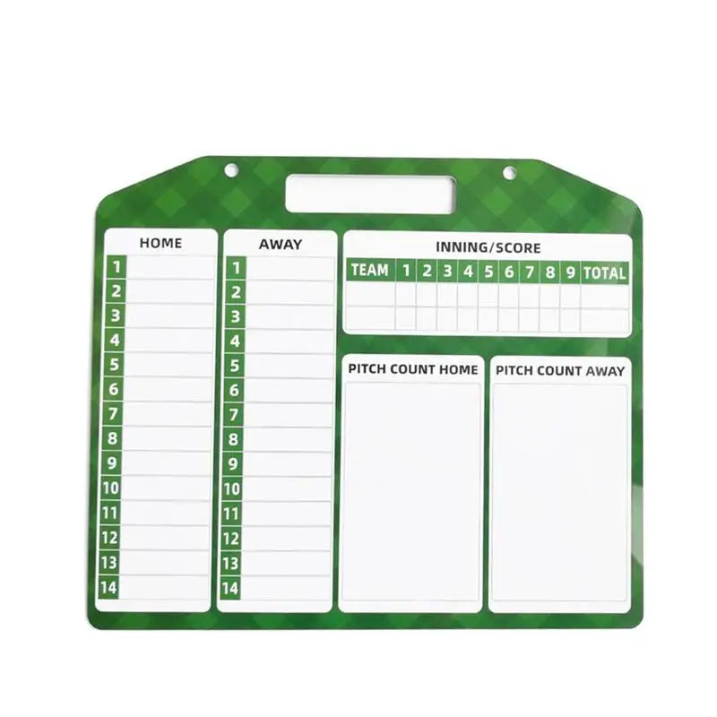 Baseball Trainer Clipboard Dry Erase Baseball Lineup Clipboard Magnetic Baseball Dugout Board - Kathy's Sporting Goods