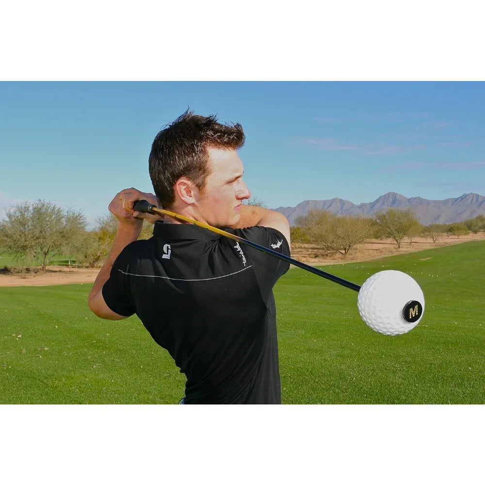 Speed Whoosh Golf Swing Trainer - Golf Swing Speed Trainer with Magnetic Sliding Timing Ball - Kathy's Sporting Goods