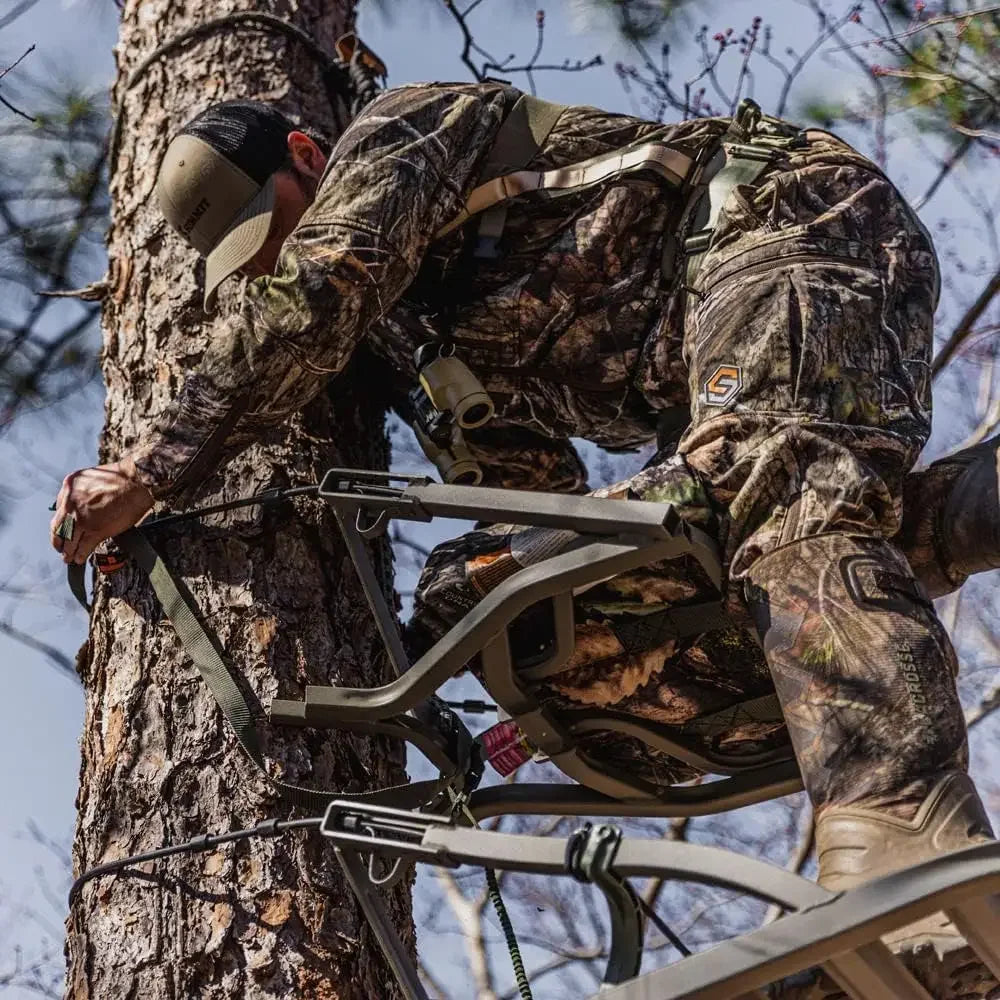 Treestands OpenShot SD Climbing Treestand, Mossy Oak - Kathy's Sporting Goods