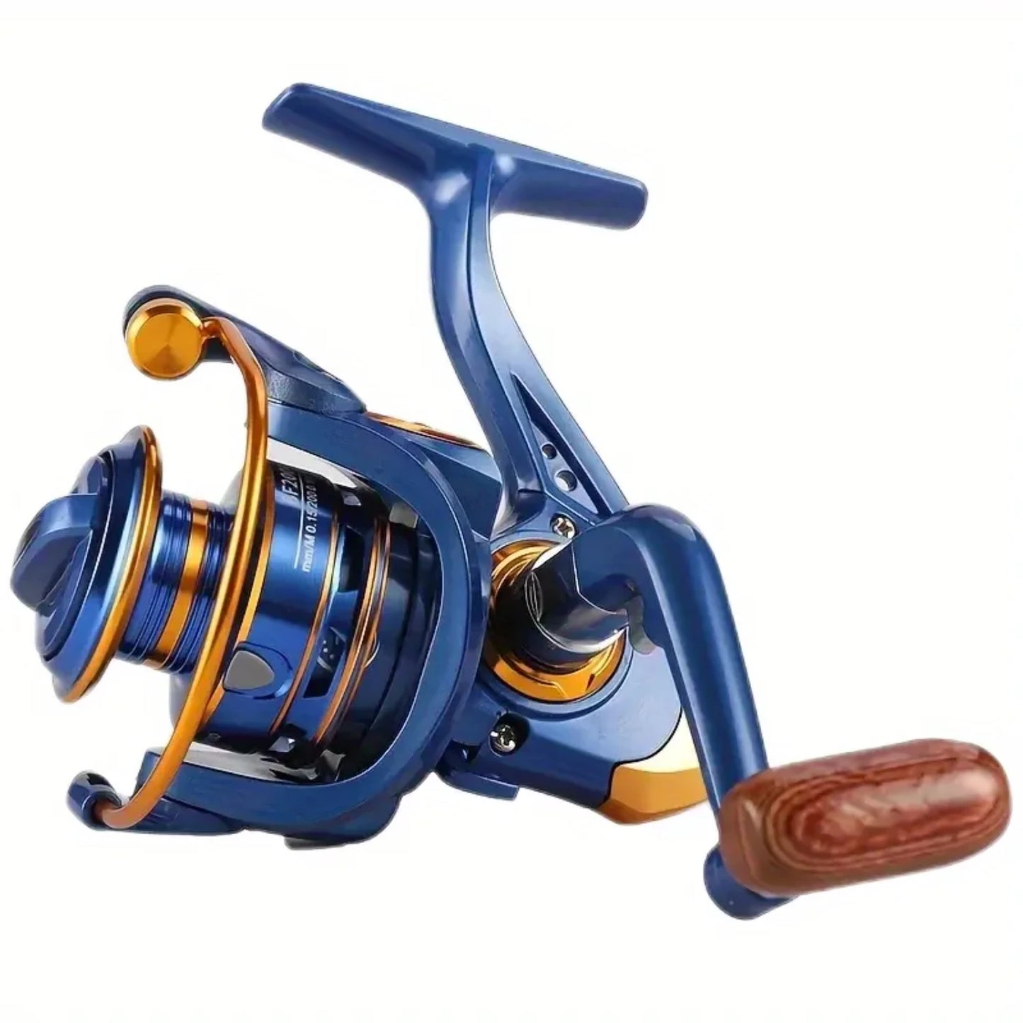 High Performance Ideal Fresh and Saltwater Spinning Fishing Reel - Shallow Spool, 22LB Max Drag, 5.2:1 Gear Ratio -